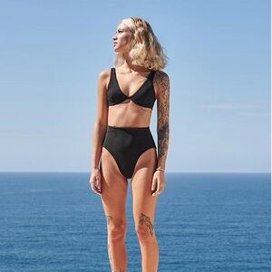 HAIGHT Mah Crepe Bikini Top - Size S